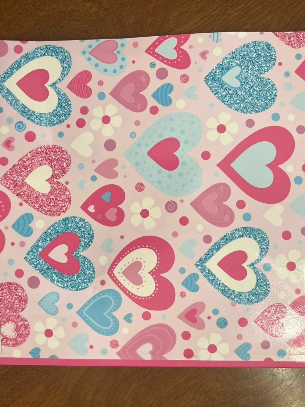 New Primary Composition Notebook k-2 for girls Pink Heart Pattern